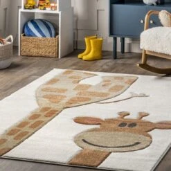 NuLOOM Anabell Giraffe Kids Area Rug 18 NuLOOM Anabell Giraffe Kids Area Rug -Children Furniture Store GUEST ebe2a265 6363 47cf 9c72 8ab888c85d8e