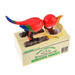 Insten Parrot Piggy Bank Robotic Coin Munching Toy Money Box, Red, 6.6x6.5 Inches 12 Insten Parrot Piggy Bank Robotic Coin Munching Toy Money Box, Red, 6.6x6.5 Inches -Children Furniture Store GUEST ec30c160 b7c2 4e4d 8e3a ce407fbb3c9c