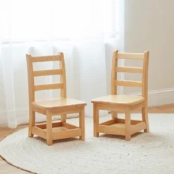 ECR4Kids Three Rung Ladderback Chairs With Storage, 2-Pack - Natural 15 ECR4Kids Three Rung Ladderback Chairs With Storage, 2-Pack - Natural -Children Furniture Store GUEST ecf32578 ed20 4c57 881e 53b49df87b89