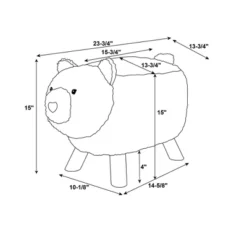 Theodore Teddy Bear Stool Light Brown - Powell 13 Theodore Teddy Bear Stool Light Brown - Powell -Children Furniture Store GUEST ed0f5607 70ae 4801 9a52 7bc7b68727b9