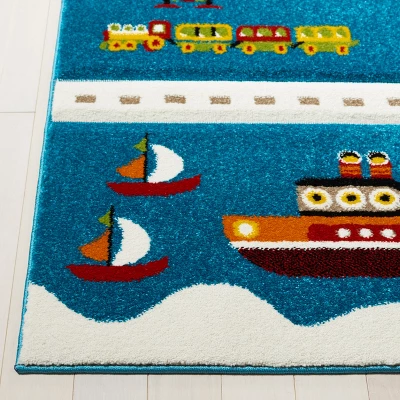 Carousel Kids CRK197 Power Loomed Area Rug - Safavieh 4 Carousel Kids CRK197 Power Loomed Area Rug - Safavieh - Image 2