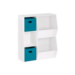 3pc Kids' Floor Cabinet With 2 Bins Set - RiverRidge Home 24 3pc Kids' Floor Cabinet With 2 Bins Set - RiverRidge Home -Children Furniture Store GUEST eebb8edb 8c74 4a76 b2b3 69a0a4d47922