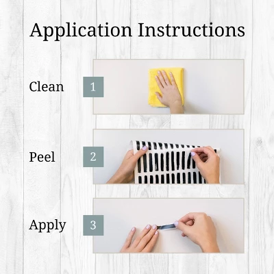 Lines Wall Decor Black - Decalcomania 8 Lines Wall Decor Black - Decalcomania - Image 6