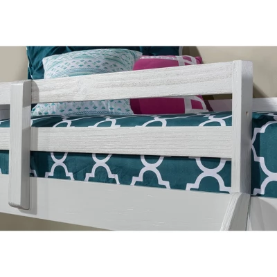 Twin Highlands Loft Bed With Desk, Chair And Hanging Nightstand White - Hillsdale Furniture 8 Twin Highlands Loft Bed With Desk, Chair And Hanging Nightstand White - Hillsdale Furniture - Image 6