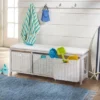 Badger Basket Kid's Storage Bench With Woven Top And Baskets White 1 Badger Basket Kid's Storage Bench With Woven Top And Baskets White -Children Furniture Store GUEST f099c04e e07c 4475 b126 db927c267a8d