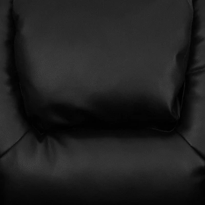 Emma And Oliver Contemporary Kids Recliner With Cup Holder And Headrest 4 Emma And Oliver Contemporary Kids Recliner With Cup Holder And Headrest - Image 2