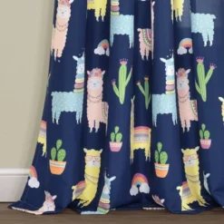 52"x84" Make A Wish Southwest Llama Cactus Window Curtain Panels Set - Lush Décor 10 52"x84" Make A Wish Southwest Llama Cactus Window Curtain Panels Set - Lush Décor -Children Furniture Store GUEST f29e67f3 a97e 459f 906a 04bb19b32070