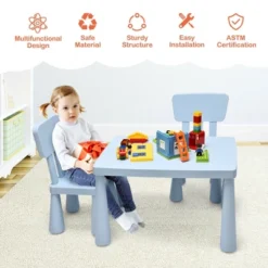 Costway Kids Table & 2 Chairs Set Toddler Activity Play Dining Study Desk Baby Gift 19 Costway Kids Table & 2 Chairs Set Toddler Activity Play Dining Study Desk Baby Gift -Children Furniture Store GUEST f36572e9 f219 40a2 b4ae 6a472eb3c7d9