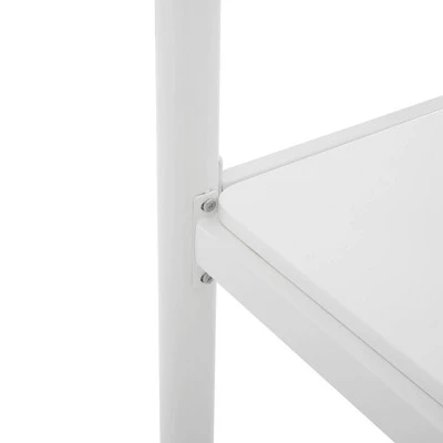 Full Analise Metal Loft Bed With Wood Desk - Saracina Home 8 Full Analise Metal Loft Bed With Wood Desk - Saracina Home - Image 6