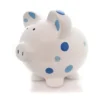 Bank Blue Multi Dot Bank - 1 Bank 7.75 Inches - Polka Piggy Money Saving - 3606Bl - Ceramic - Blue -Children Furniture Store GUEST f598d560 d5f8 4492 bc43 4fb4d46666f9