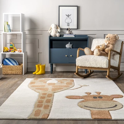 NuLOOM Anabell Giraffe Kids Area Rug 9 NuLOOM Anabell Giraffe Kids Area Rug - Image 7