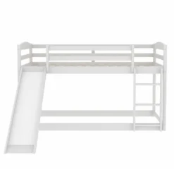 Twin Over Twin Bunk Bed With Convertible Slide And Ladder - ModernLuxe -Children Furniture Store GUEST f7207f26 257a 4132 aeb3 0f214d27198b