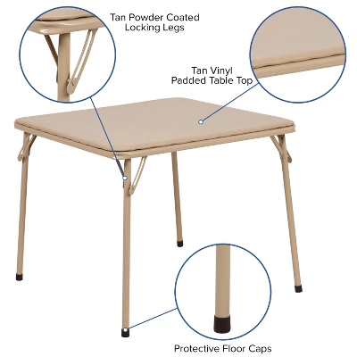 Flash Furniture Kids Folding Table 4 Flash Furniture Kids Folding Table - Image 2
