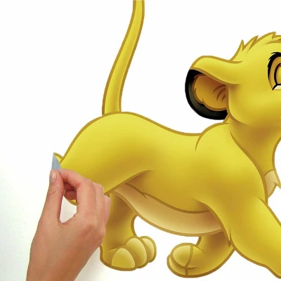 Roommates The Lion King Peel And Stick Giant Wall Decal 5 Roommates The Lion King Peel And Stick Giant Wall Decal - Image 3