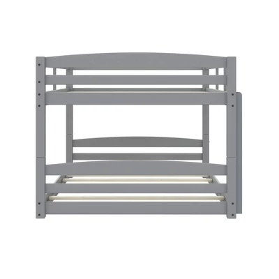 Full Over Full Alaina Floor Wood Bunk Bed - Room & Joy 8 Full Over Full Alaina Floor Wood Bunk Bed - Room & Joy - Image 6