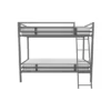 Twin Over Twin Maxwell Metal Bunk Bed Gray - Novogratz 2 Twin Over Twin Maxwell Metal Bunk Bed Gray - Novogratz -Children Furniture Store GUEST fa22708c ec10 48c2 b991 86b20c850e9c
