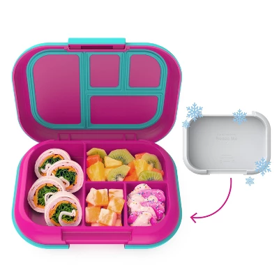 Bentgo Kids' Chill Lunch Box, Bento-Style Solution, 4 Compartments & Removable Ice Pack 9 Bentgo Kids' Chill Lunch Box, Bento-Style Solution, 4 Compartments & Removable Ice Pack - Image 7