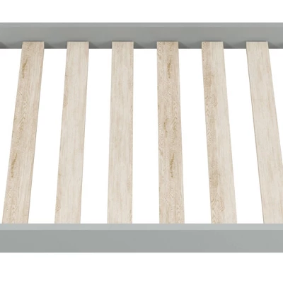 Kids' Twin Over Twin Caspian Bunk Bed With Hanging Nightstand Gray - Hillsdale Furniture 5 Kids' Twin Over Twin Caspian Bunk Bed With Hanging Nightstand Gray - Hillsdale Furniture - Image 3