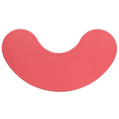 Flash Furniture 35"W X 65"L Half-Moon Plastic Height Adjustable Activity Table 9 Flash Furniture 35"W X 65"L Half-Moon Plastic Height Adjustable Activity Table - Image 7